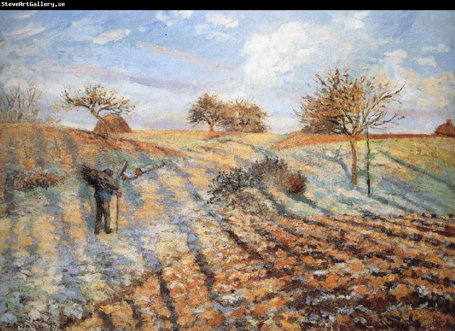 Camille Pissarro Hoar frost